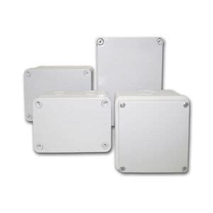 ip55 thermoplastic 7 entry junction box enclosure 75x75x37mm|IP55 Thermoplastic 7 Entry Junction Box Enclosure .